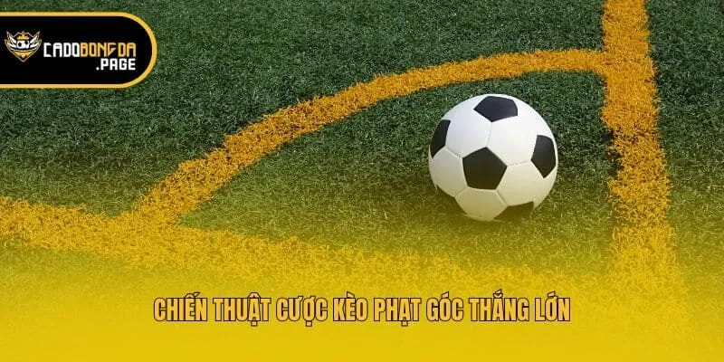 Chiến thuật cược kèo phạt góc thắng lớn