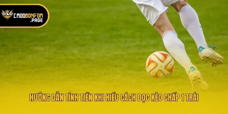 Hướng dẫn tính tiền khi hiểu cách đọc kèo chấp 1 trái
