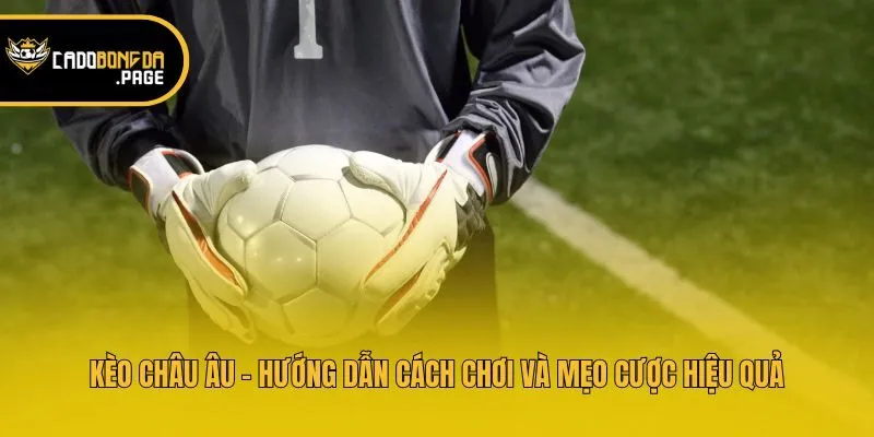 Kèo Châu Âu - Hướng Dẫn Cách Chơi Và Mẹo Cược Hiệu Quả