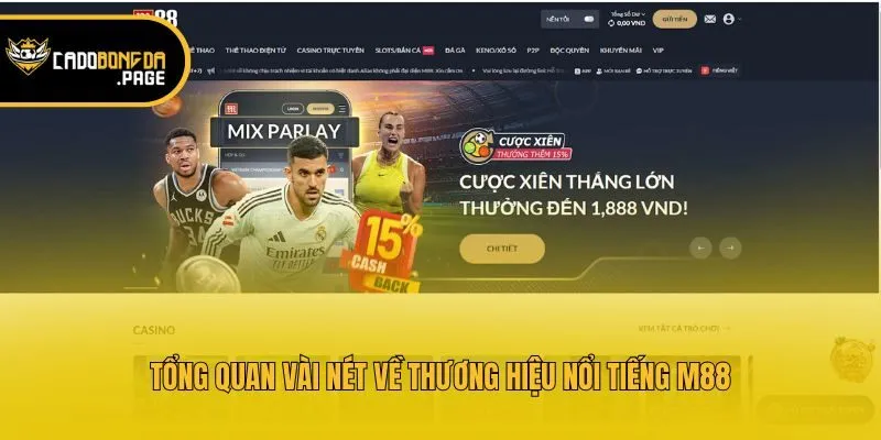 Tổng quan vài nét về thương hiệu nổi tiếng M88