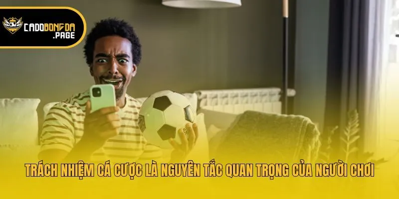 Trách nhiệm cá cược là nguyên tắc quan trọng của người chơi